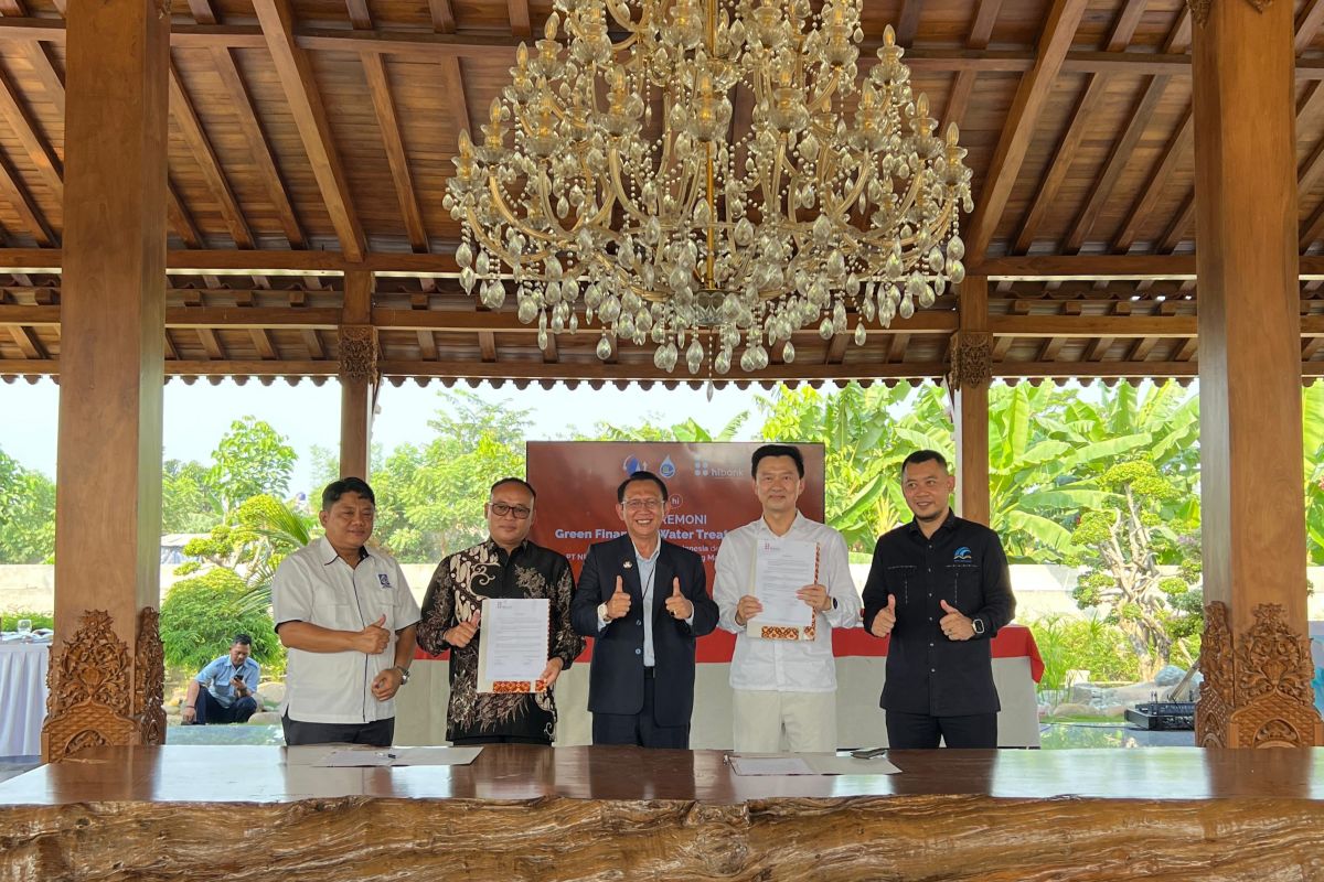 hibank menyokong penyediaan air bersih dalam Bekasi lewat “green financing”