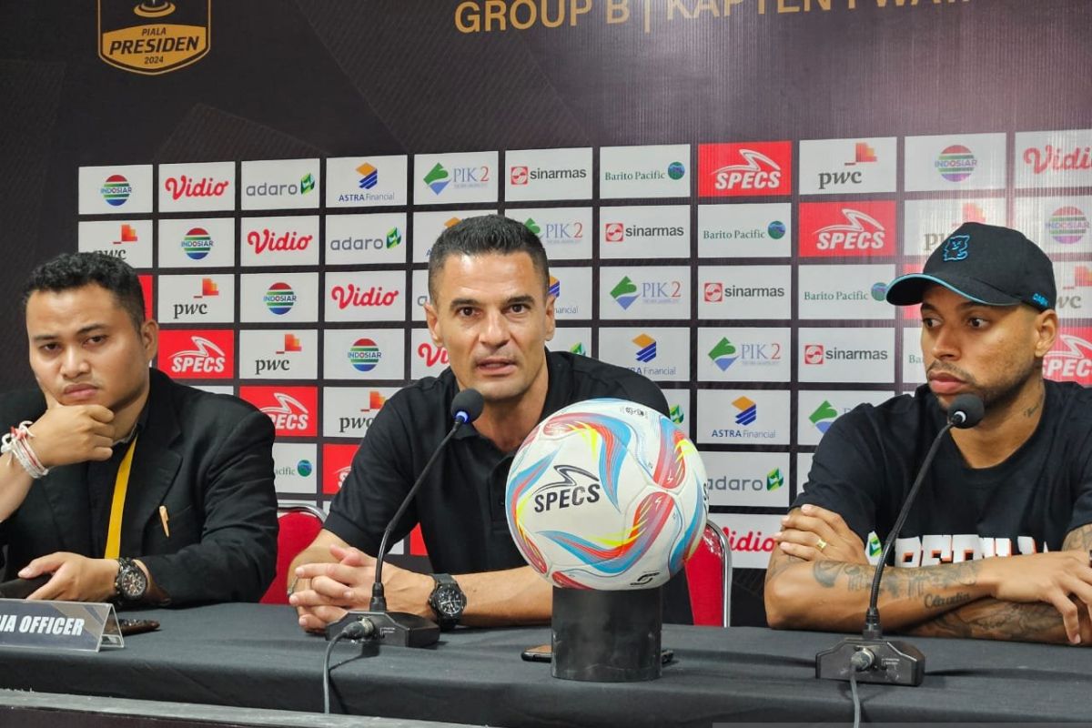 Carlos tak jadikan pemain muda penyebab kekalahan dari Bali